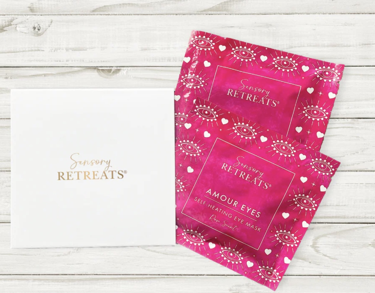 Sensory  Retreats Amour Eyes Self-Heating Eye Masks